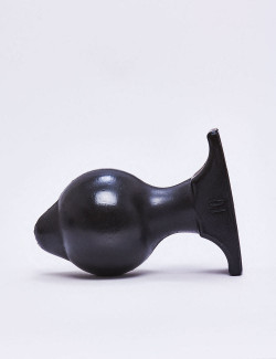 Plug anal All black 17,5 cm Negro