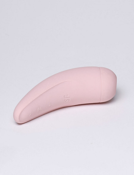 Vibrador Satisfyer Curvy 2+ - Succionador de Clítoris - Rosa