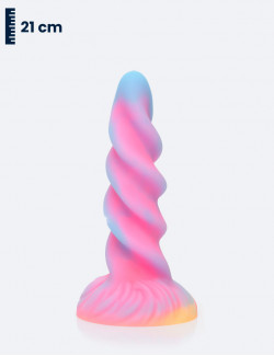 Dildo Fosforescente Unicornio - Moon Rider 2