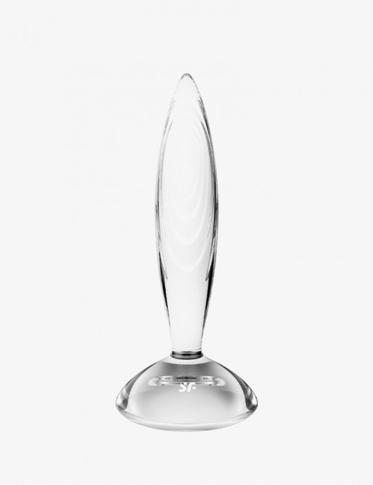 Satisfyer -  Plug Sparkling Crystal transparente 6