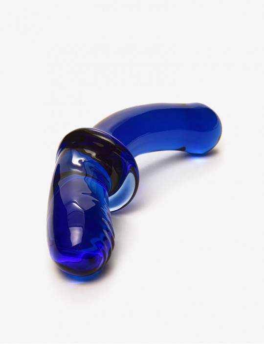 SATISFYER Dildo Doble Crystal Azul 3