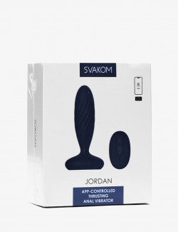 Jordan Plug Anal - Svakom Azul 2