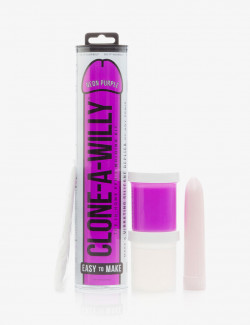 Kit Moldea tu Pene Neon Violeta - Kit Clone a Willy