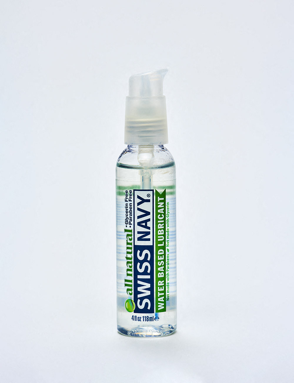 Lubricante A Base De Agua Swiss Navy - All Natural - 118 ml